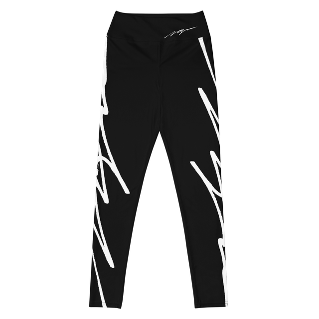 Women's Black Signature Yoga Leggings