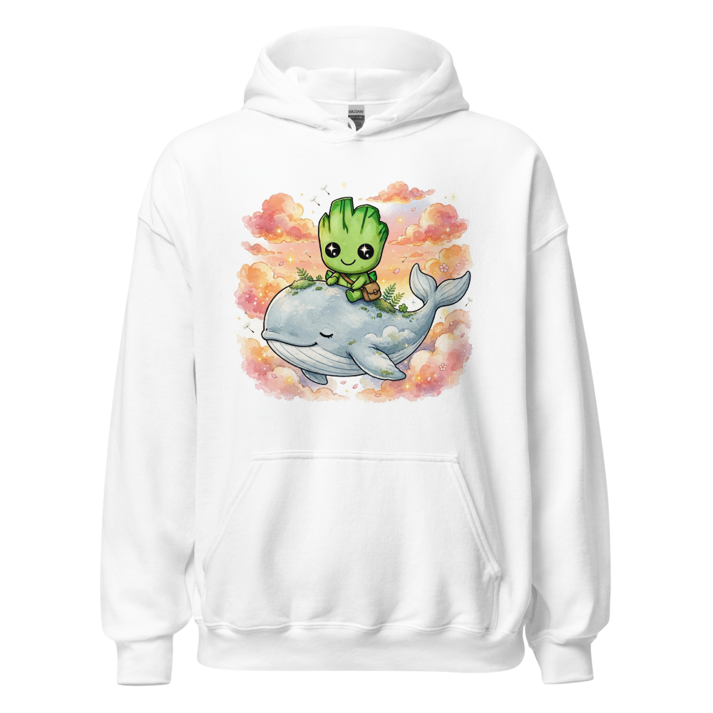 Ghibli Sky Whale Hoodie