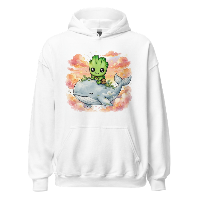 Ghibli Sky Whale Hoodie
