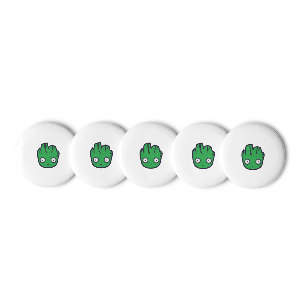 Stumpybudz Logo Pin Buttons