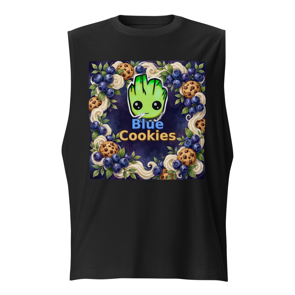 Stumpybudz Blue Cookies Muscle Shirt