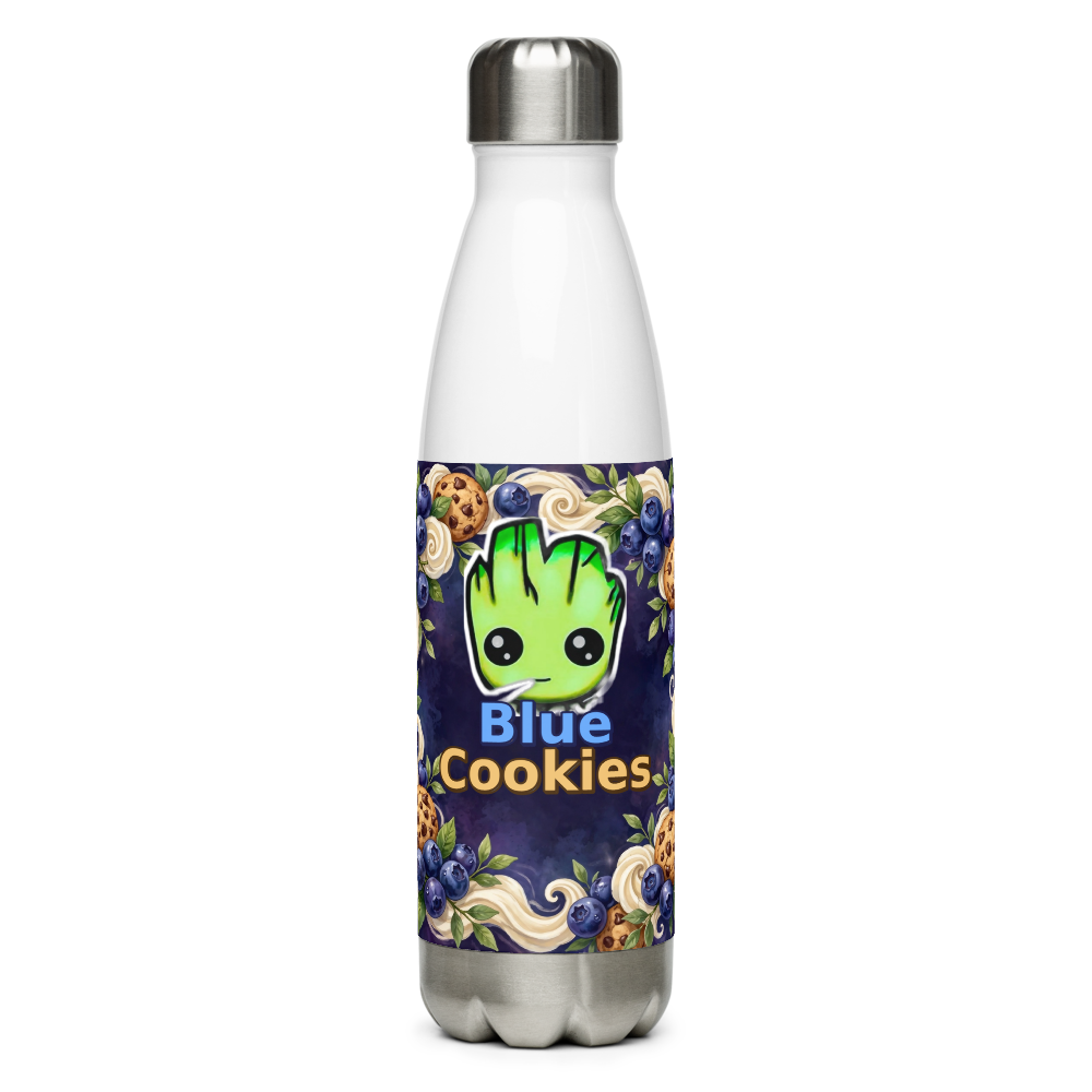 Stumpybudz Blue Cookies Water Bottle