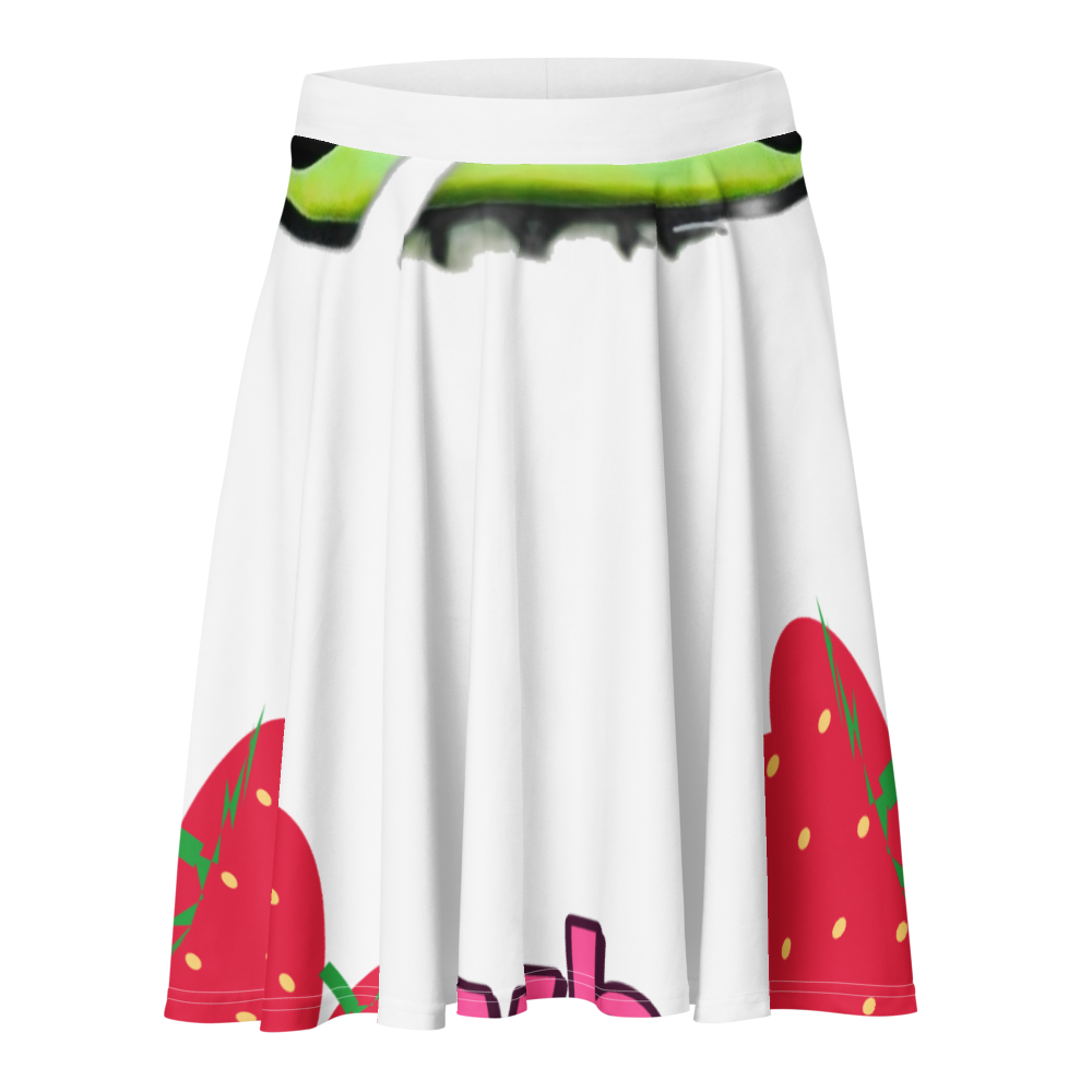 Stumpybudz Strawberry Cough Skater Skirt