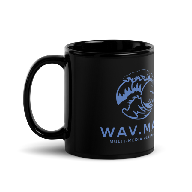 WAV.MAX: Establishment Collection Deluxe Black Mug