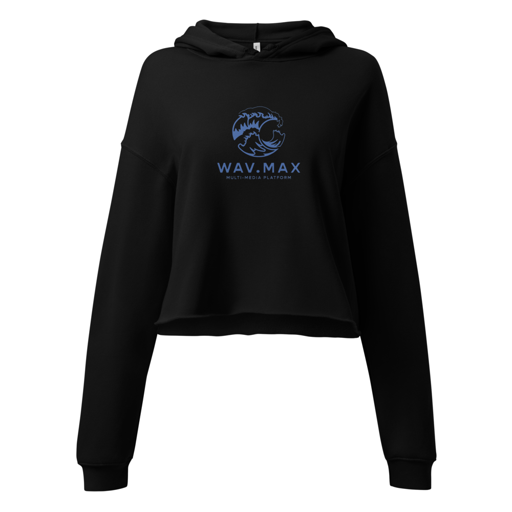 WAV.MAX: Establishment Collection Cropped Hoodie