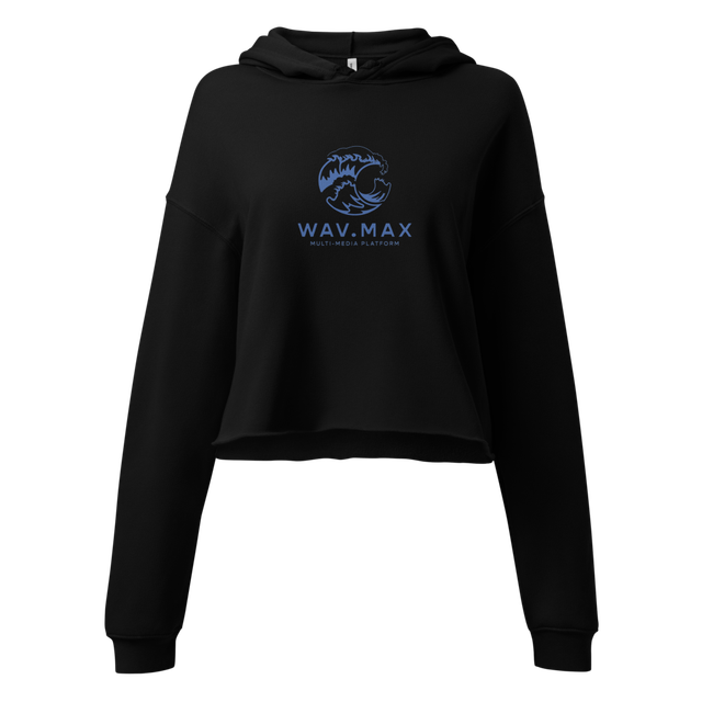 WAV.MAX: Establishment Collection Cropped Hoodie