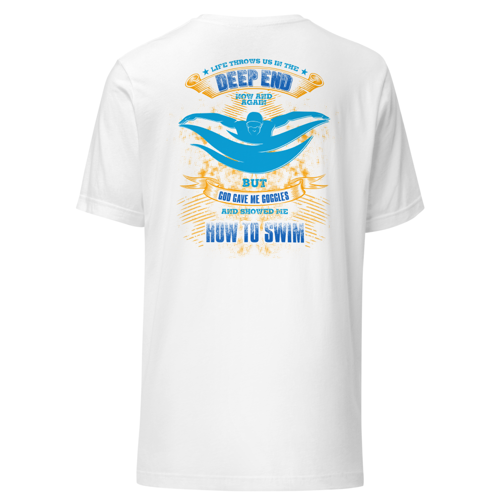 Deep End How to Swim Funny T-Shirt