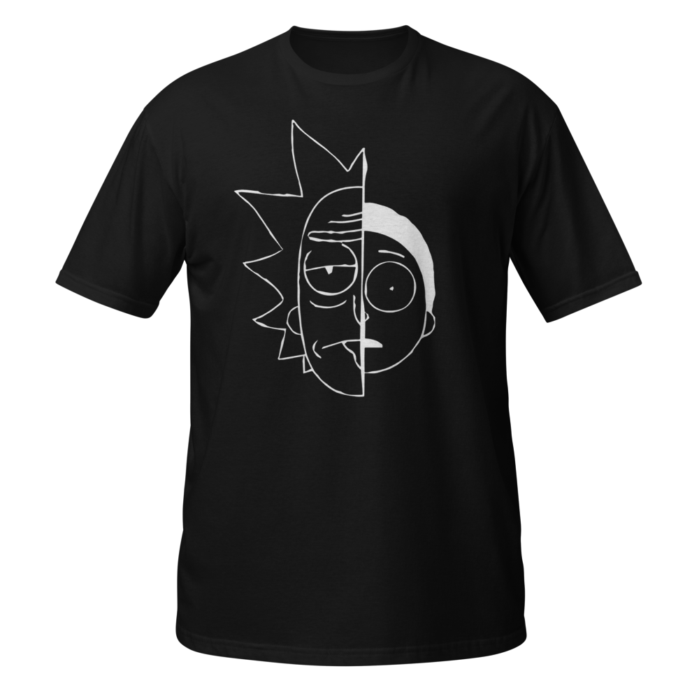 Rick and Morty Premium Black T-Shirt
