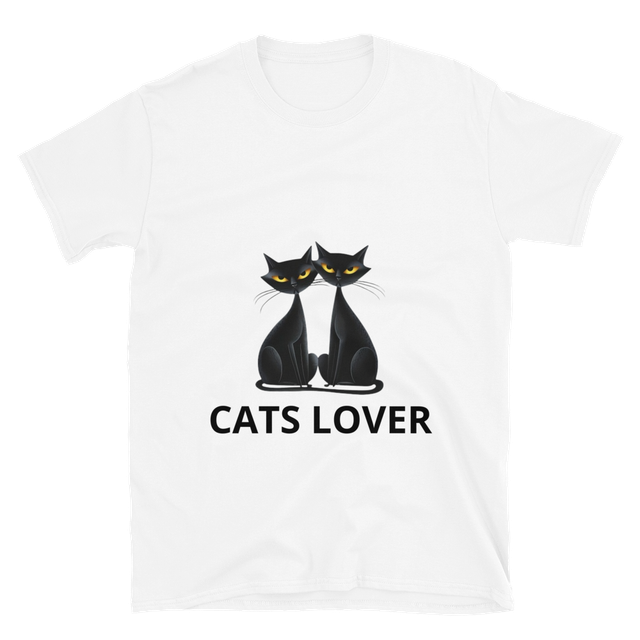 Elegant Black Cats | Cute Cat Lover T-Shirt