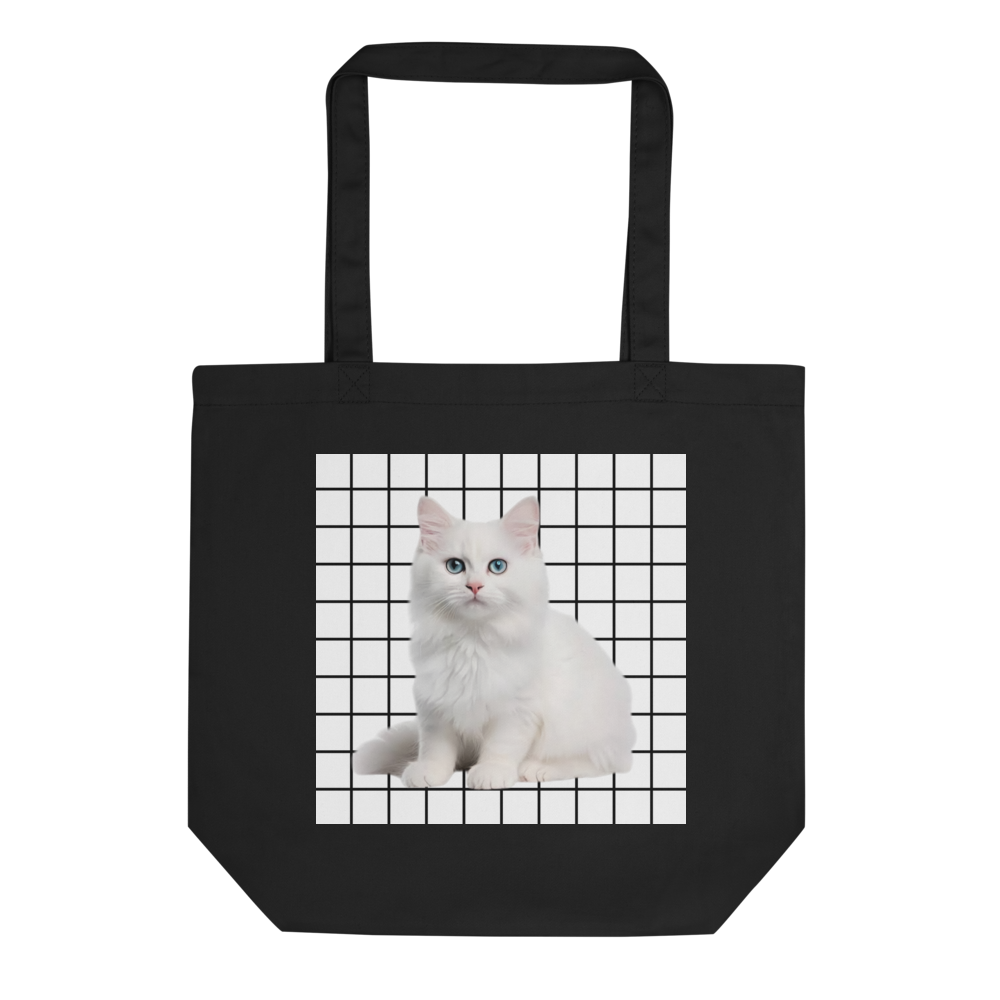 Elegant Black Cats | Cute Cat Lover shopping bag