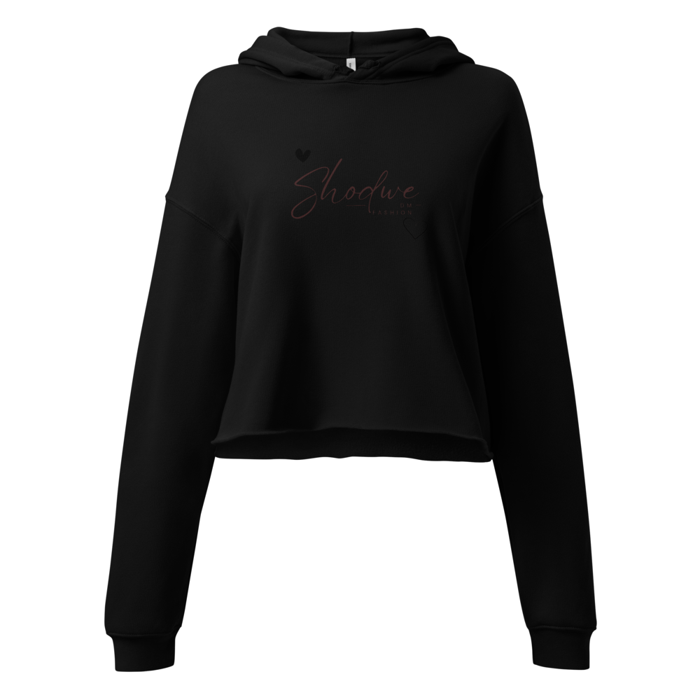 Black Shodue Women’s Cropped Hoodie