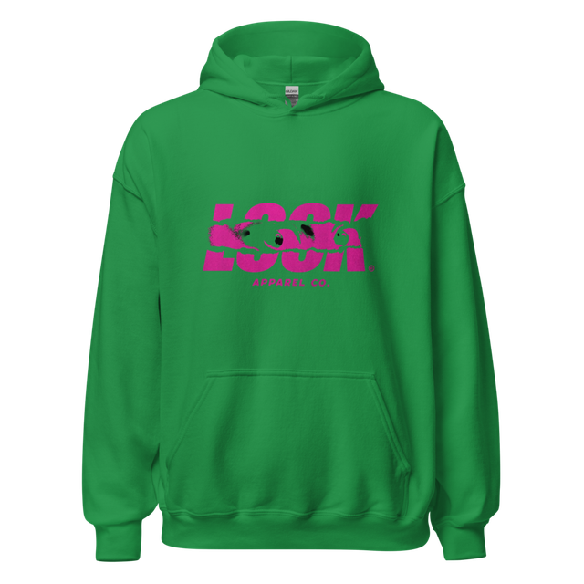 LOOK Apparel Co. Green Graphic Hoodie - Streetwear