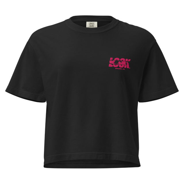 LOOK Apparel Co. Black Graphic T-Shirt - Streetwea