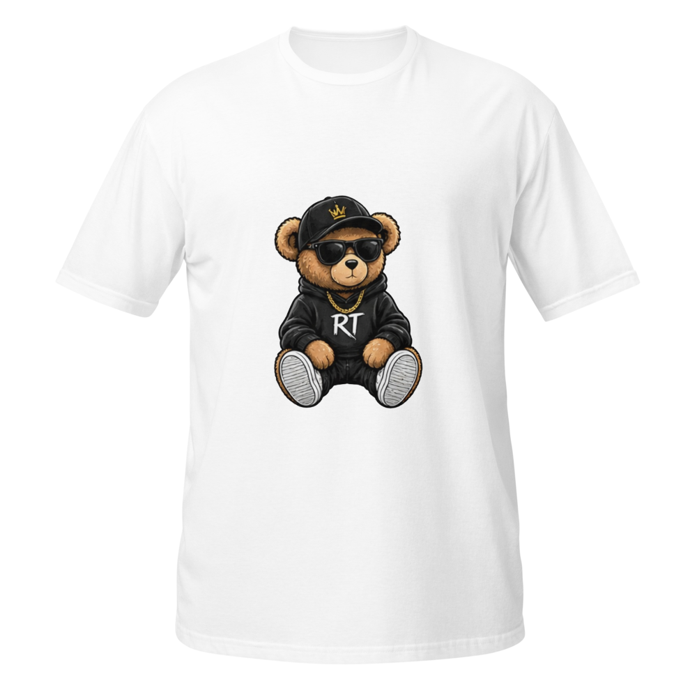 Royal Threads Teddy Bear Streetwear T-Shirt, Cute 