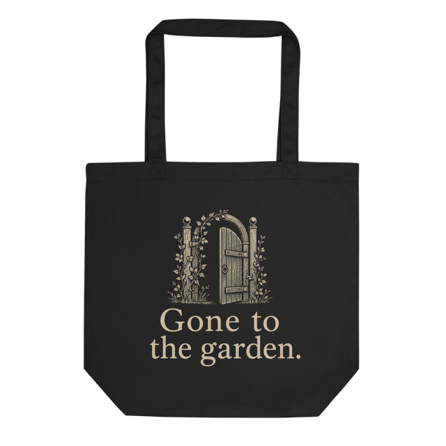 Vintage Botanical Quote tote