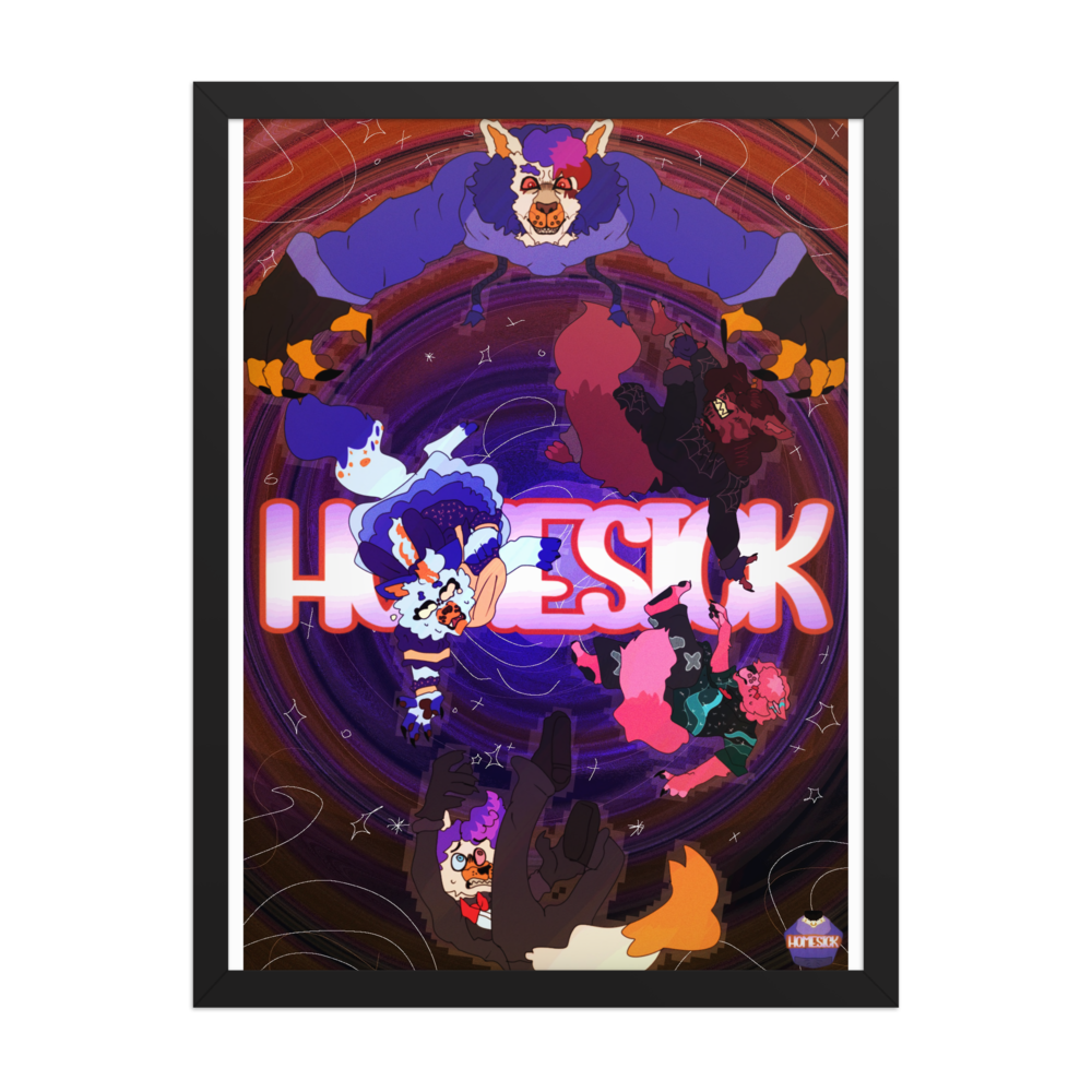 Homesick Premium Framed Poster!