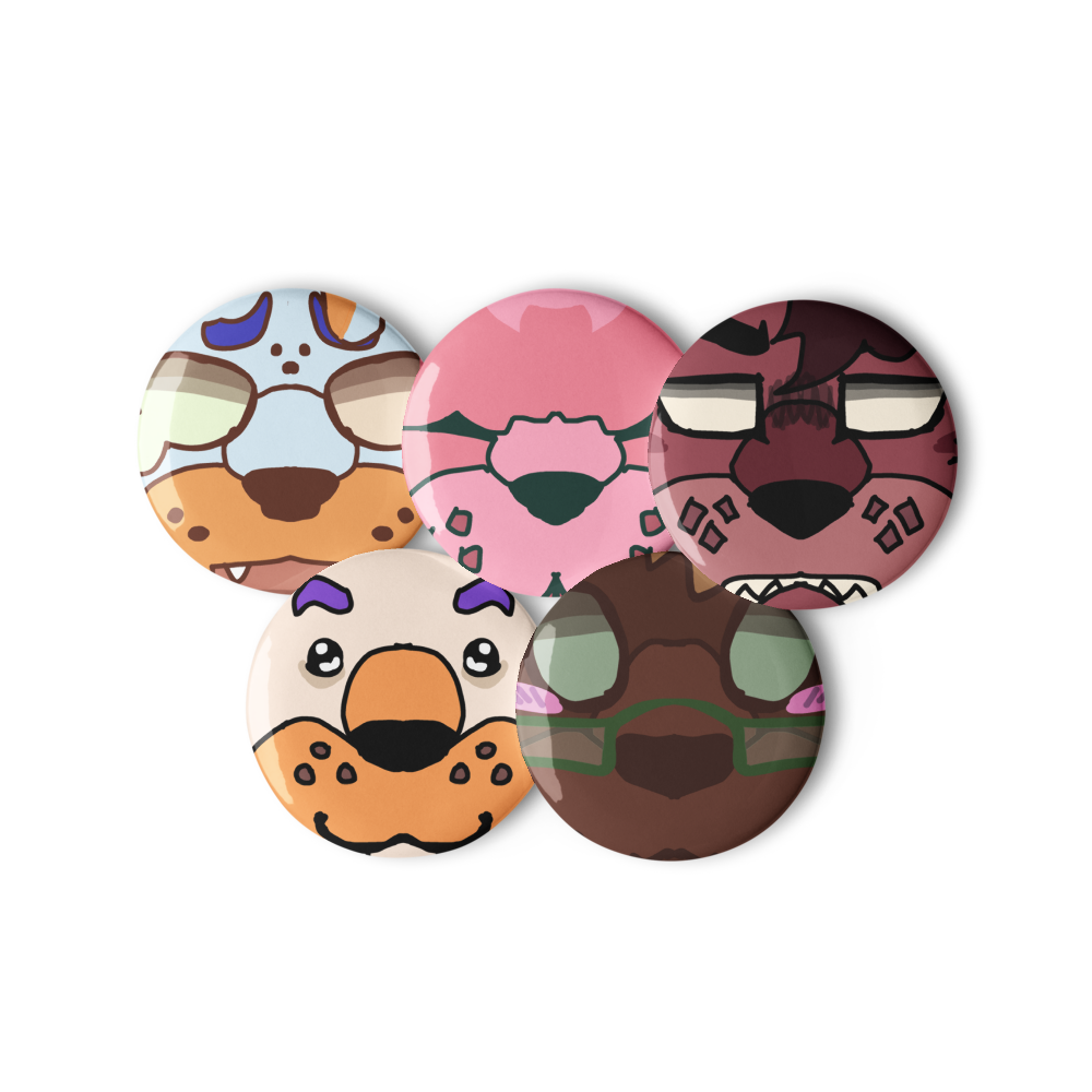 Mocha's Cafe Pin Set!