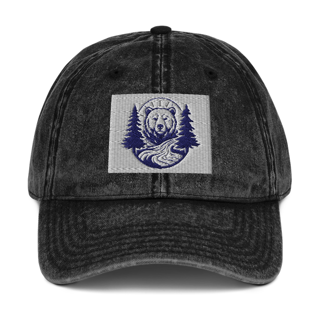 Vintage Bear Patch Dad Cap