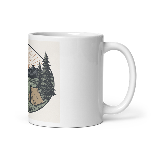 Personalized White Glossy Coffee Mug 11oz
