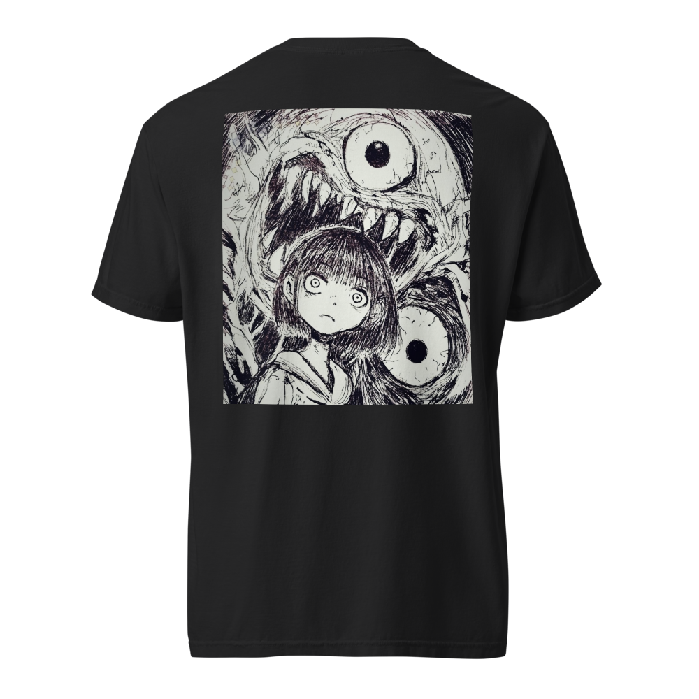 Dark Anime Horror Monster Hand-Drawn Art