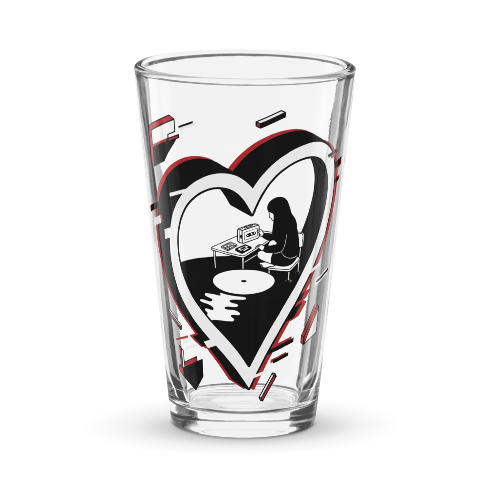 Vaso Cervecero Shaker 473 ml - Edición Ilustrada L