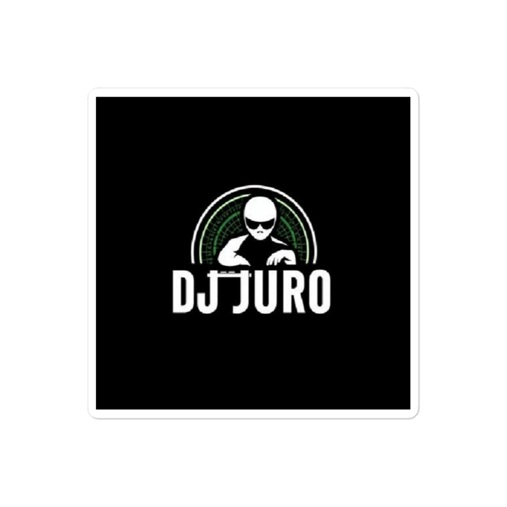 DJ JURO's Official Die-Cut Stickers