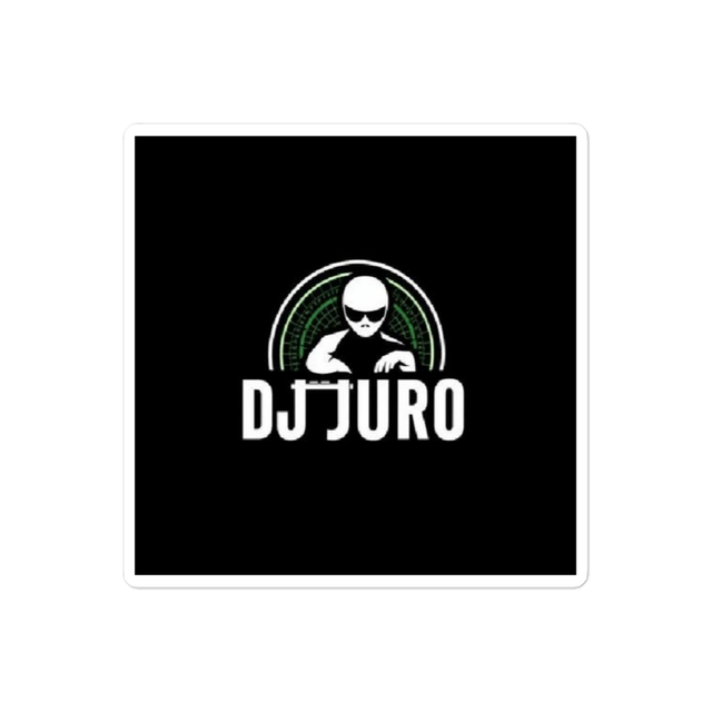DJ JURO's Official Die-Cut Stickers
