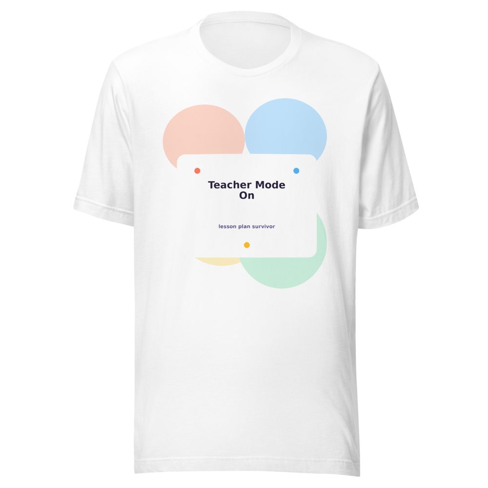 Teacher Mode On Lesson Plan Survivor Colorful