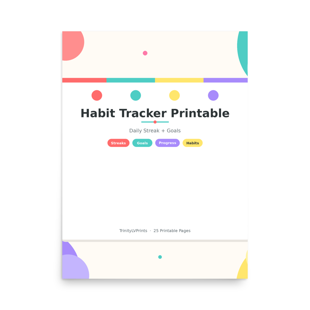 Habit Tracker Era One Day At A Time