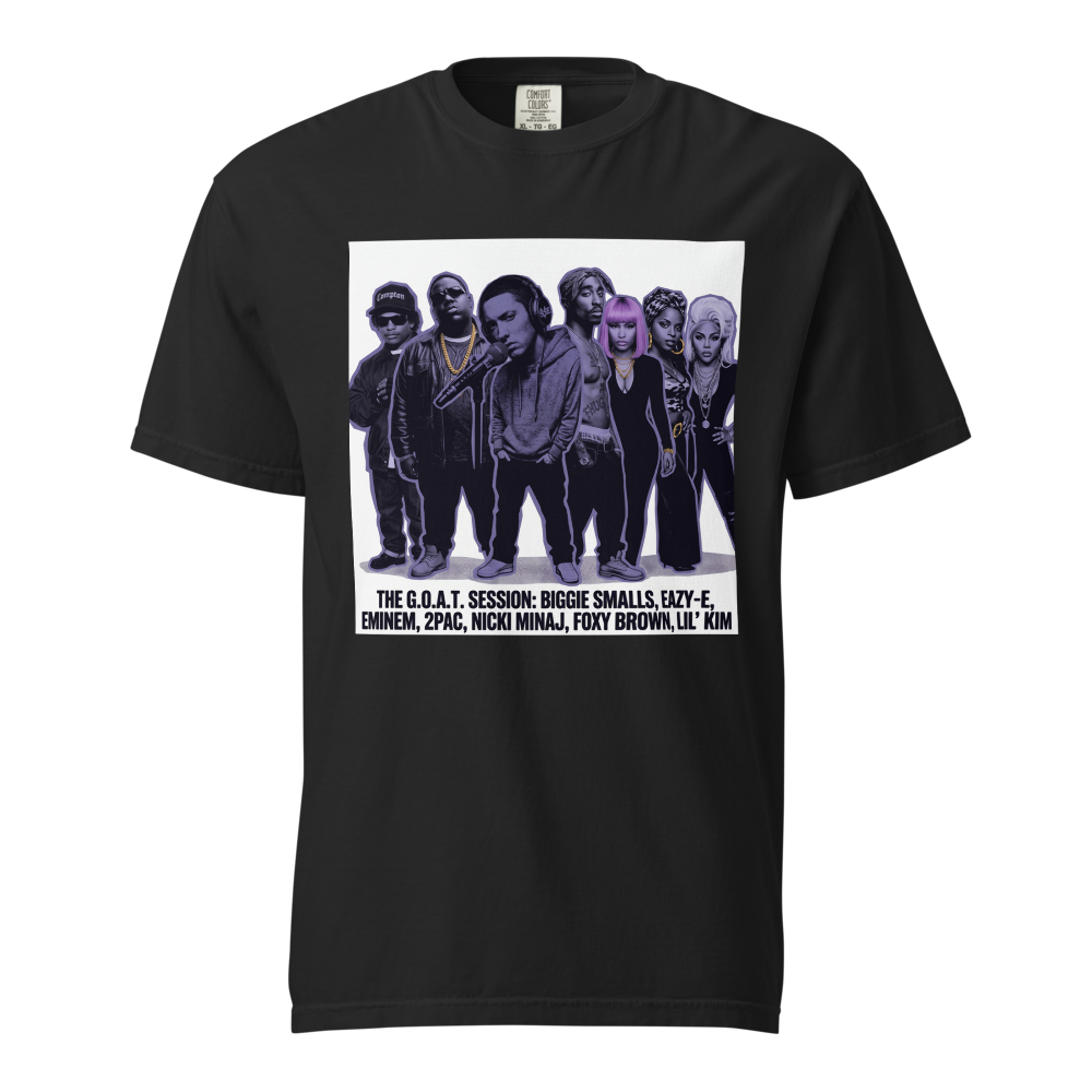 👑 Hip-Hop Legends Unisex Dyed T-shirt 