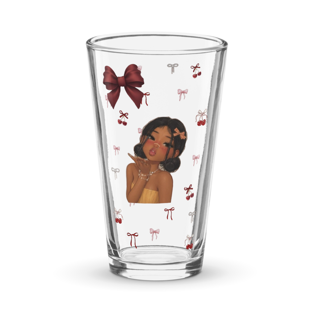 Pint glass girly vibes 