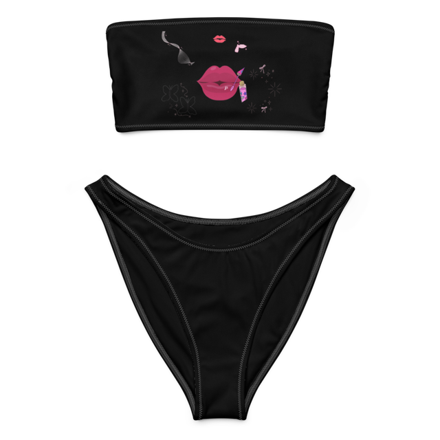 Bikini bandeau 🖤🫦