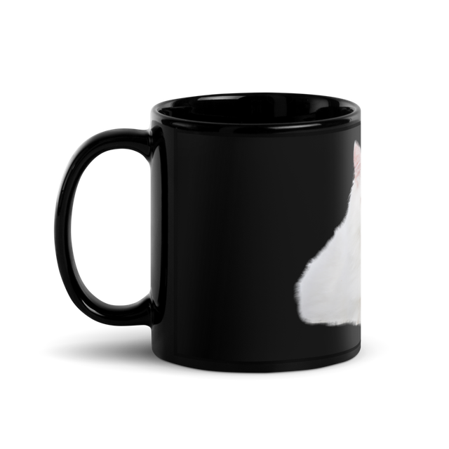 black glossy mug