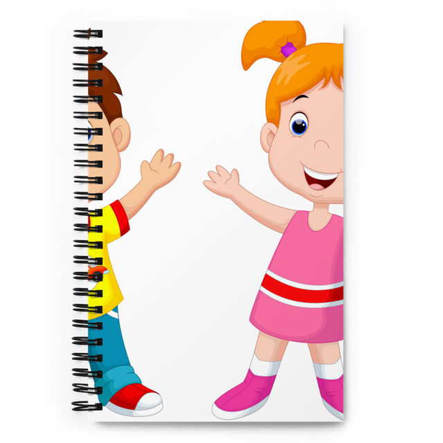 spiral notebook