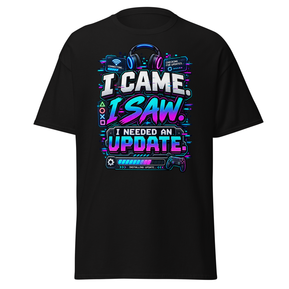 Funny Gamer Update Classic T-Shirt