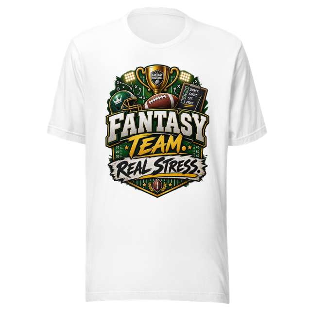 Fantasy Football Real Stress T-Shirt