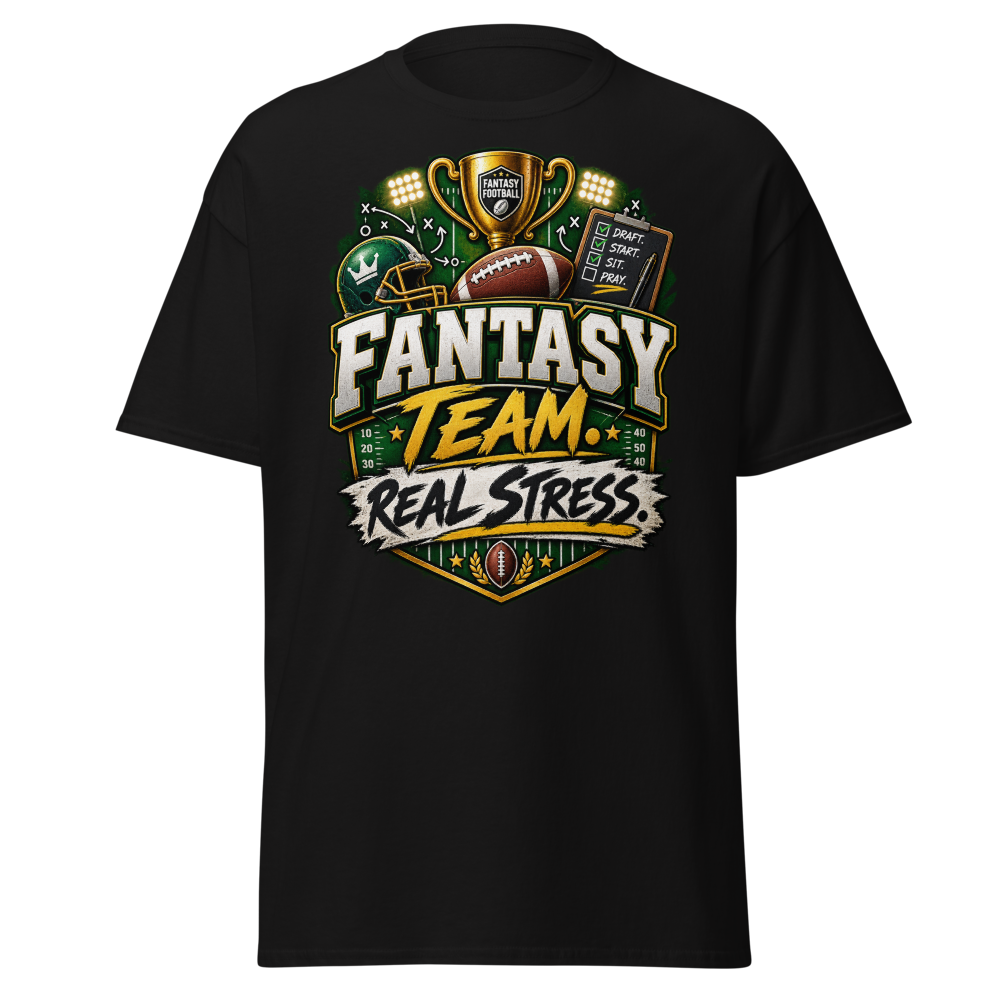 Fantasy Football Real Stress Classic Tee