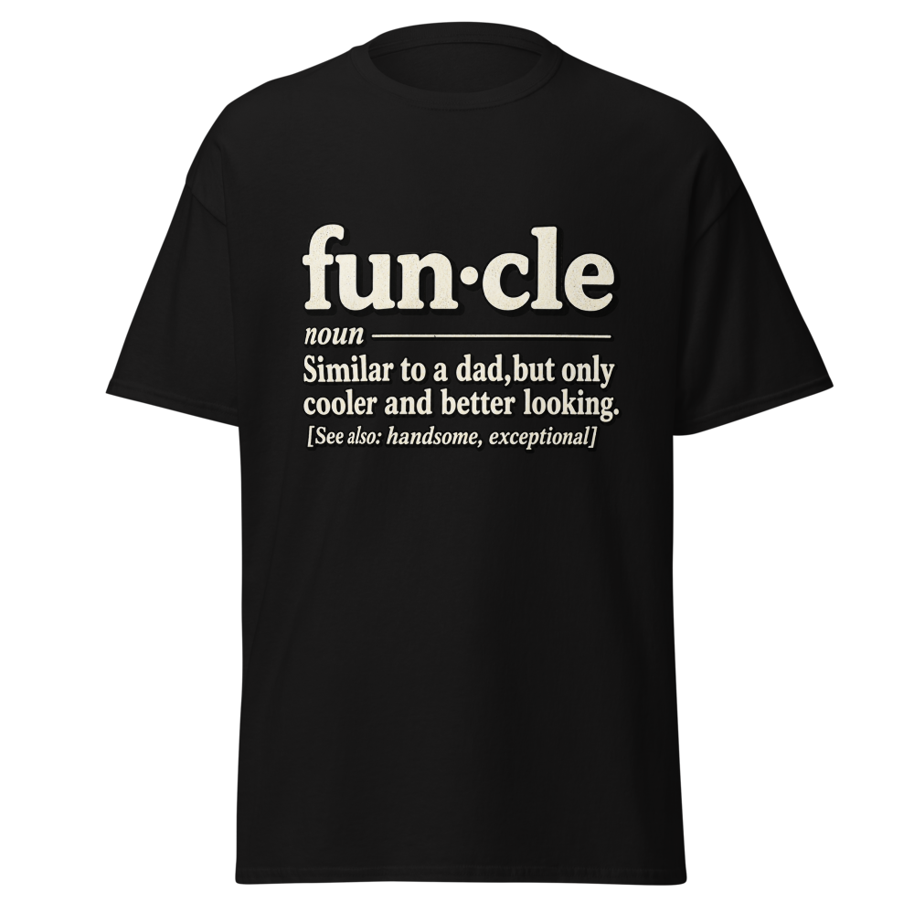 Funny Funcle Definition Uncle T-Shirt