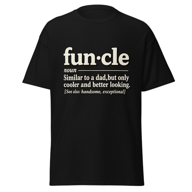 Funny Funcle Definition Uncle T-Shirt