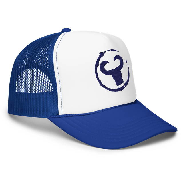 Surf Ranch Blue & White Trucker Hat