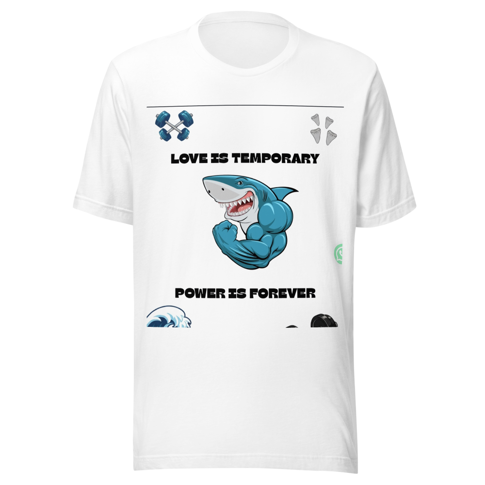 White GYM T-Shirt
