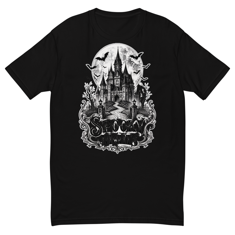 Spooky Haunted Castle Halloween T-Shirt
