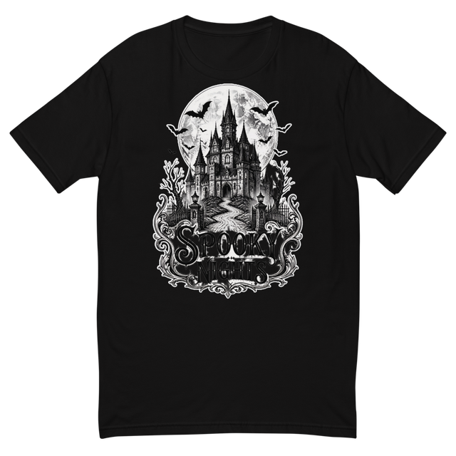 Spooky Haunted Castle Halloween T-Shirt