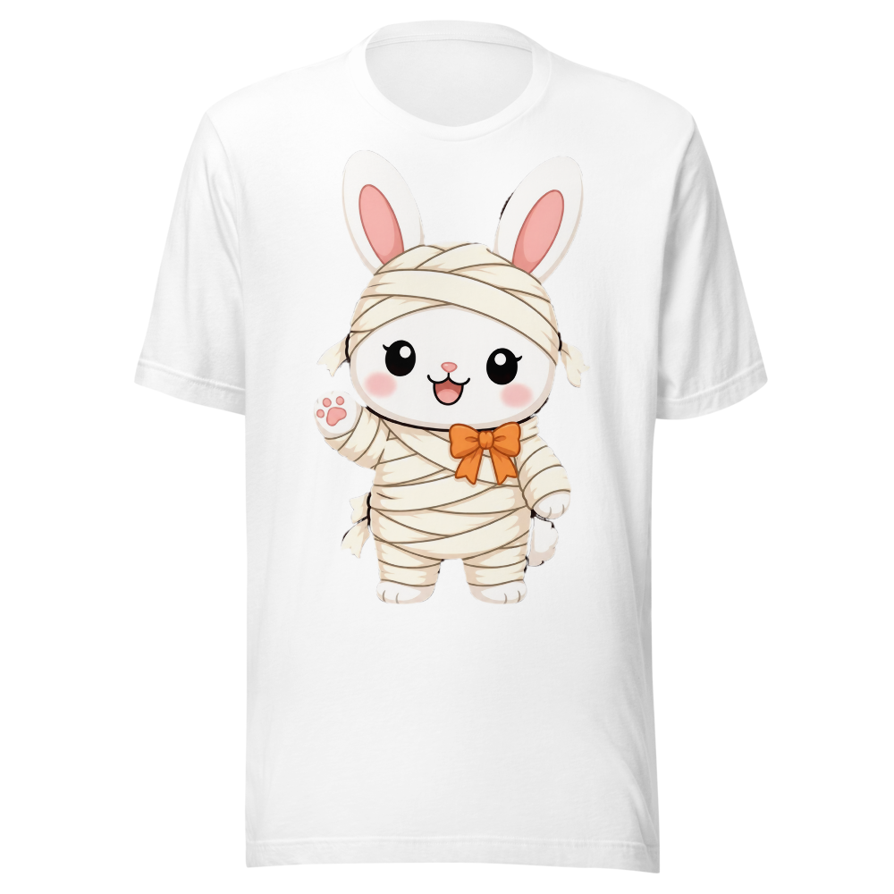 Cute Mummy Bunny Halloween T-Shirt
