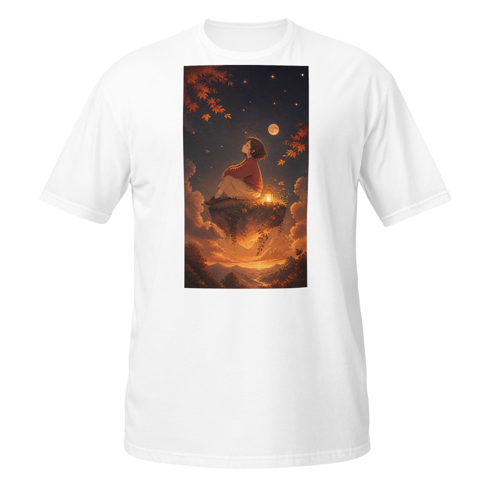Cosmic Pumpkin Fantasy Halloween T-Shirt