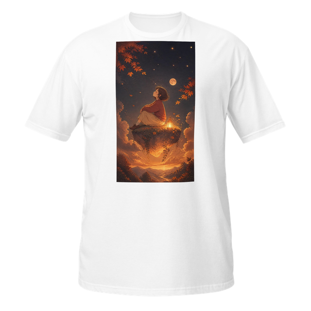 Cosmic Pumpkin Fantasy Halloween T-Shirt