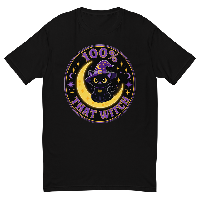 100% That Witch Halloween Graphic T-Shirt