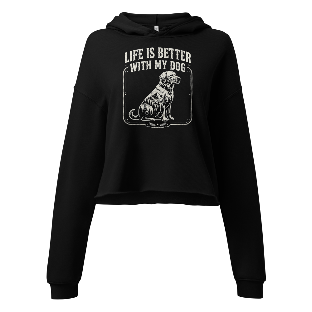 Life Is Better With My Dog – Vintage Mountain Dog 