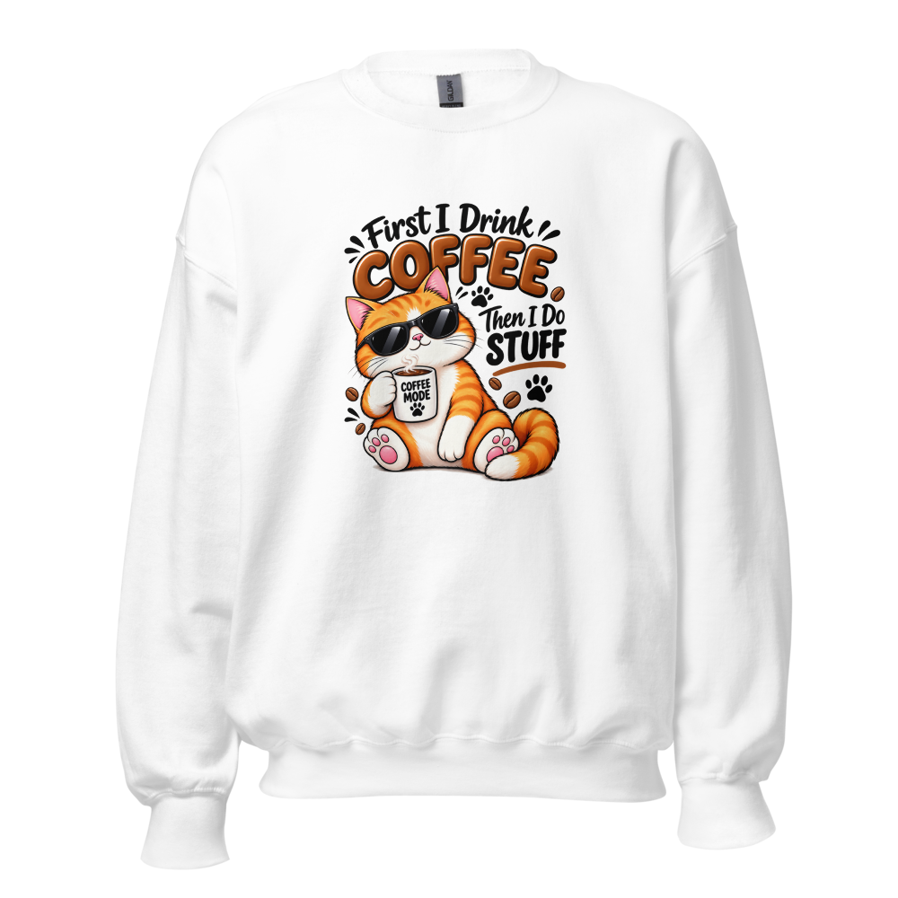First I Drink Coffee Then I Do Stuff T-Shirt
