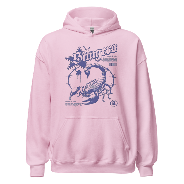 dual printed hoodie for men